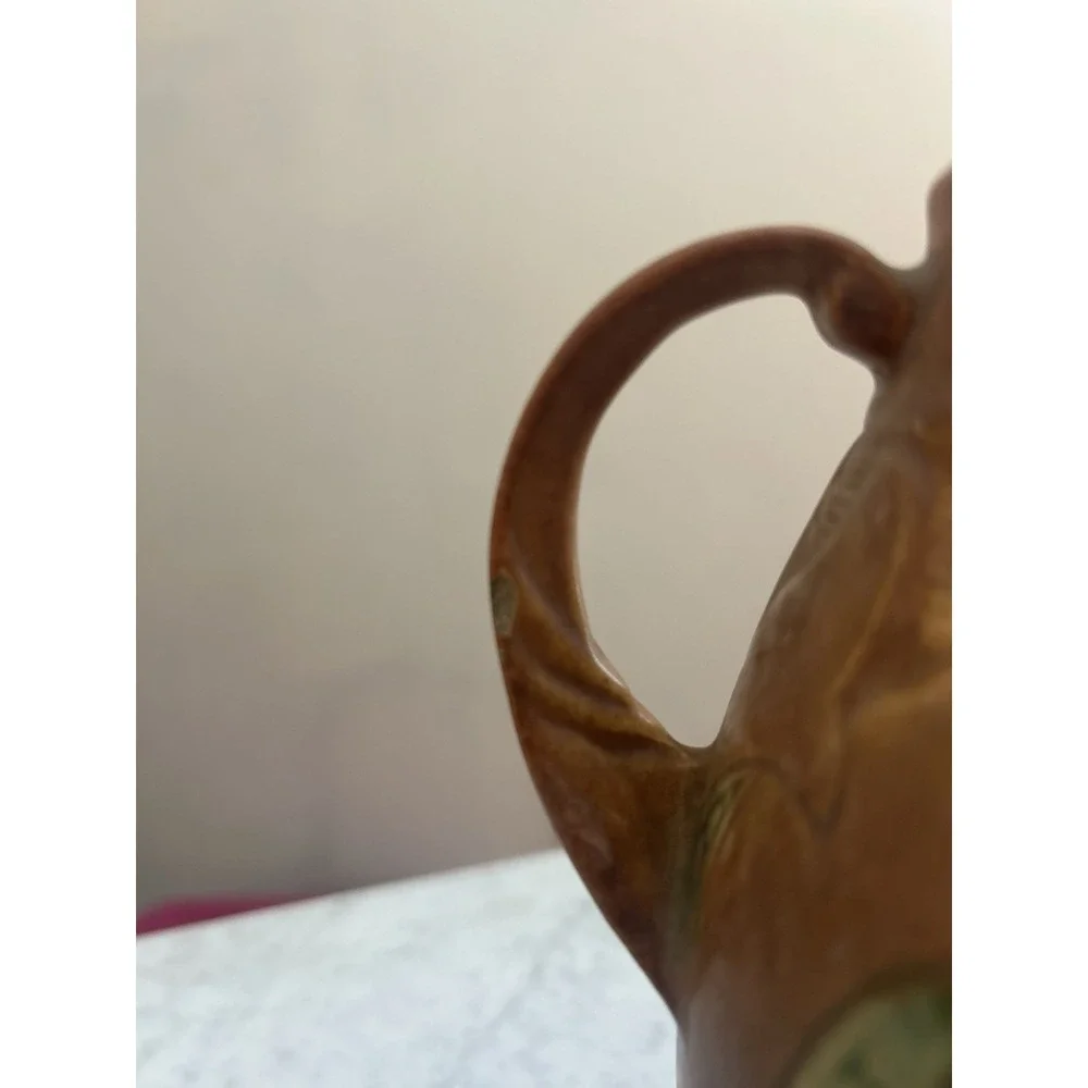 Roseville Falline Tan Vase SHAPE HARD TO FIND READ